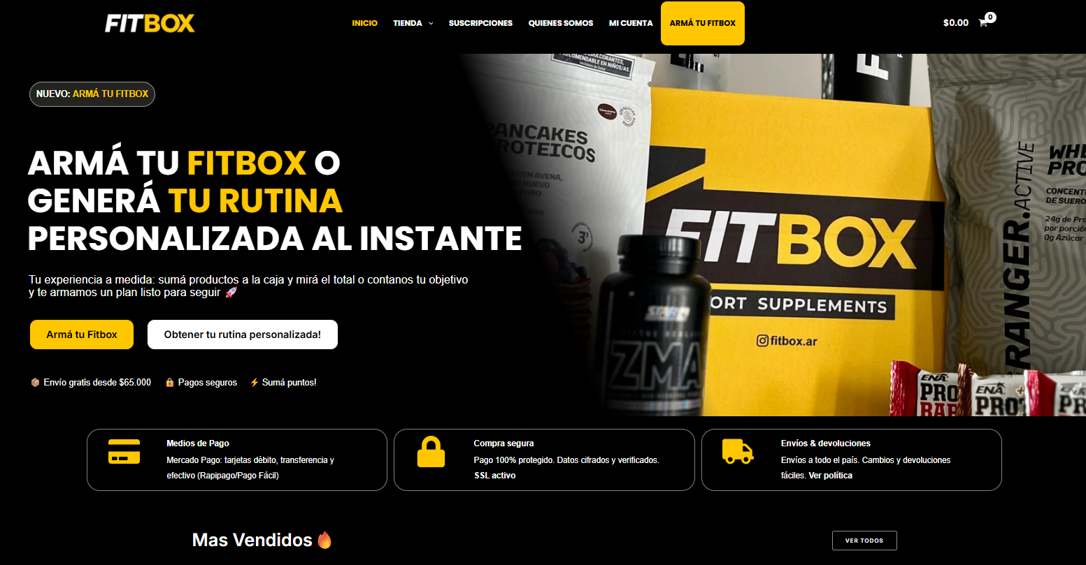Fitbox screenshot
